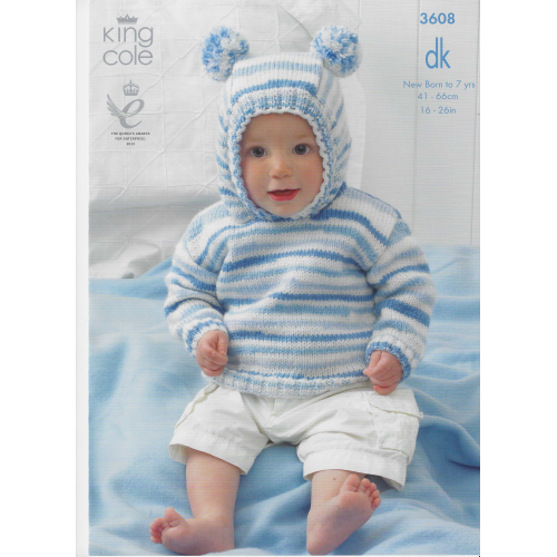King Cole 3608 DK baby jumpers
