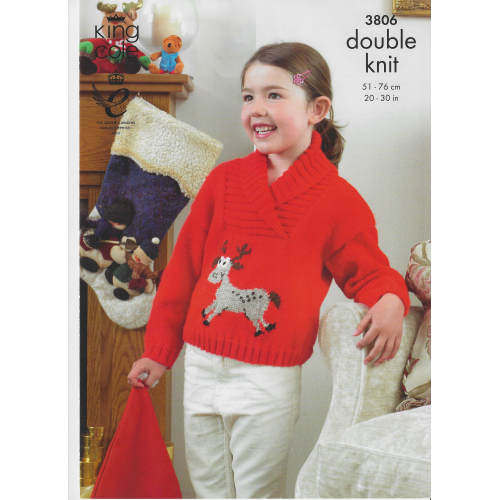 King Cole 3806 DK  Jacket and Jumper