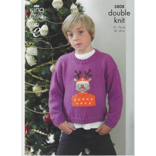 King Cole 3808 DK jumper and jacket