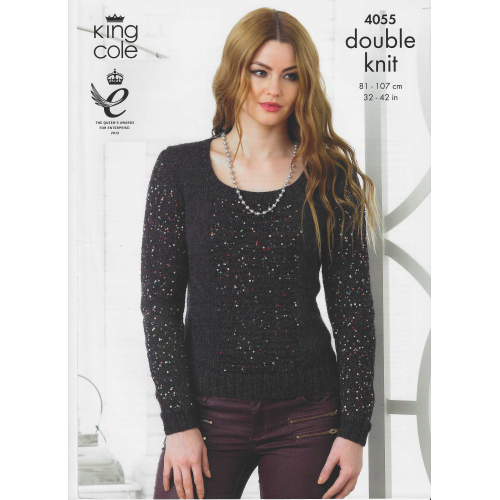 King Cole 4055 DK jumper and slipover