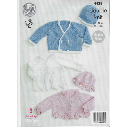 King Cole 4428 DK 5pc baby pattern