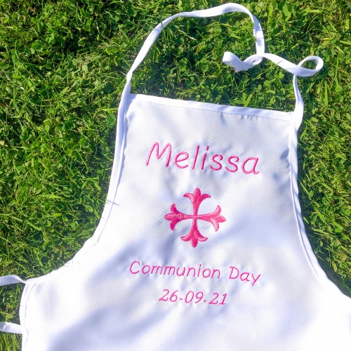 Communion Apron Fleur