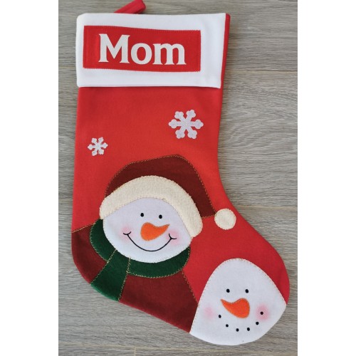 Snowman/Santa stocking