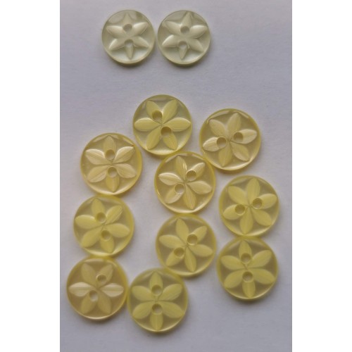 Lemon star baby buttons #73