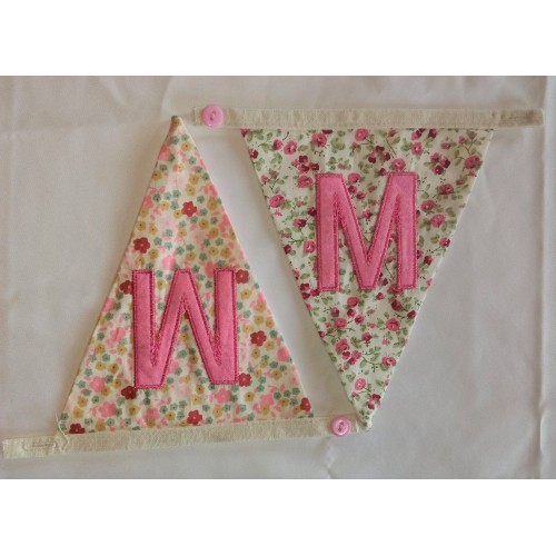 Floral bunting M