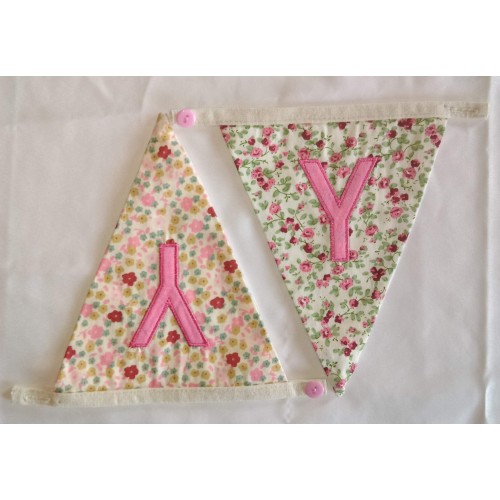 Floral bunting Y