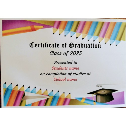 Graduation Certificate