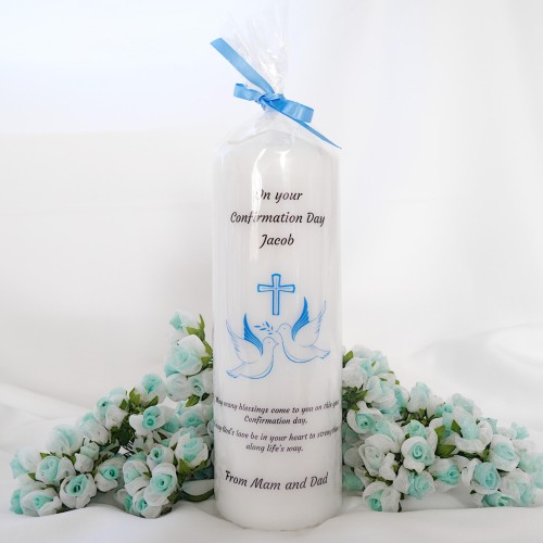 Confirmation Candle Jacob
