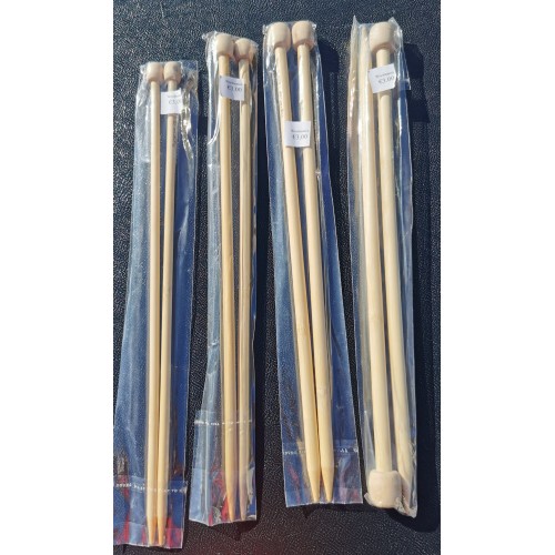 Large Bamboo Knitting Needles