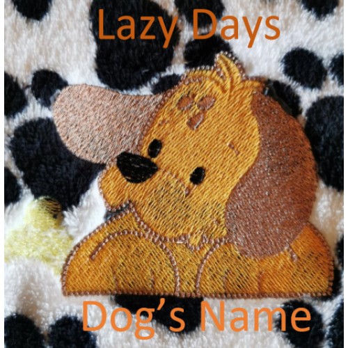 Lazy Days Dog blanket