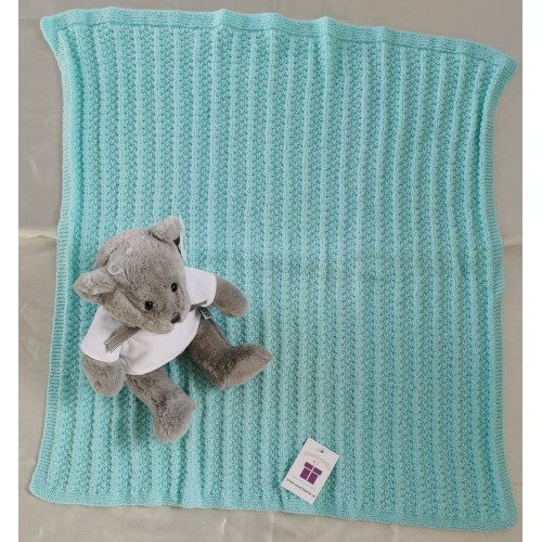 Mint sparkles blanket