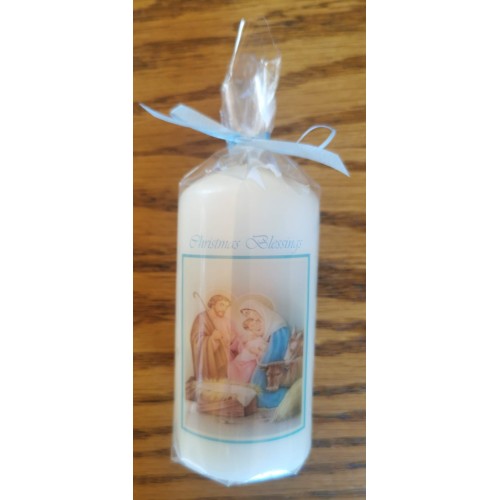 Nativity Candle