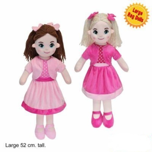 Millie and Molly rag dolls