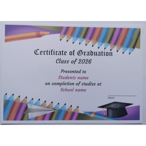 Graduation Certificate