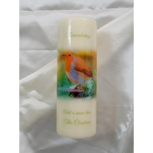 Robin Remembrance Candle